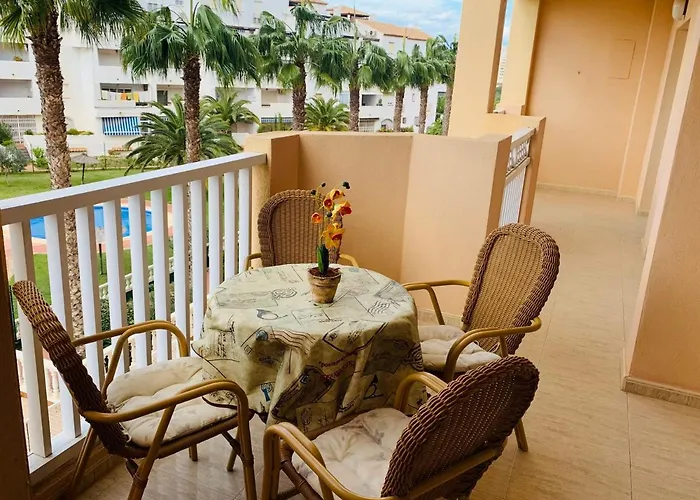 Lmha 09 Marinesco 2, 2 Bedroom, 2 Bathroom With Pool View * La Manga del Mar Menor